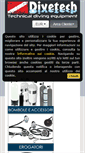 Mobile Screenshot of divetech.it